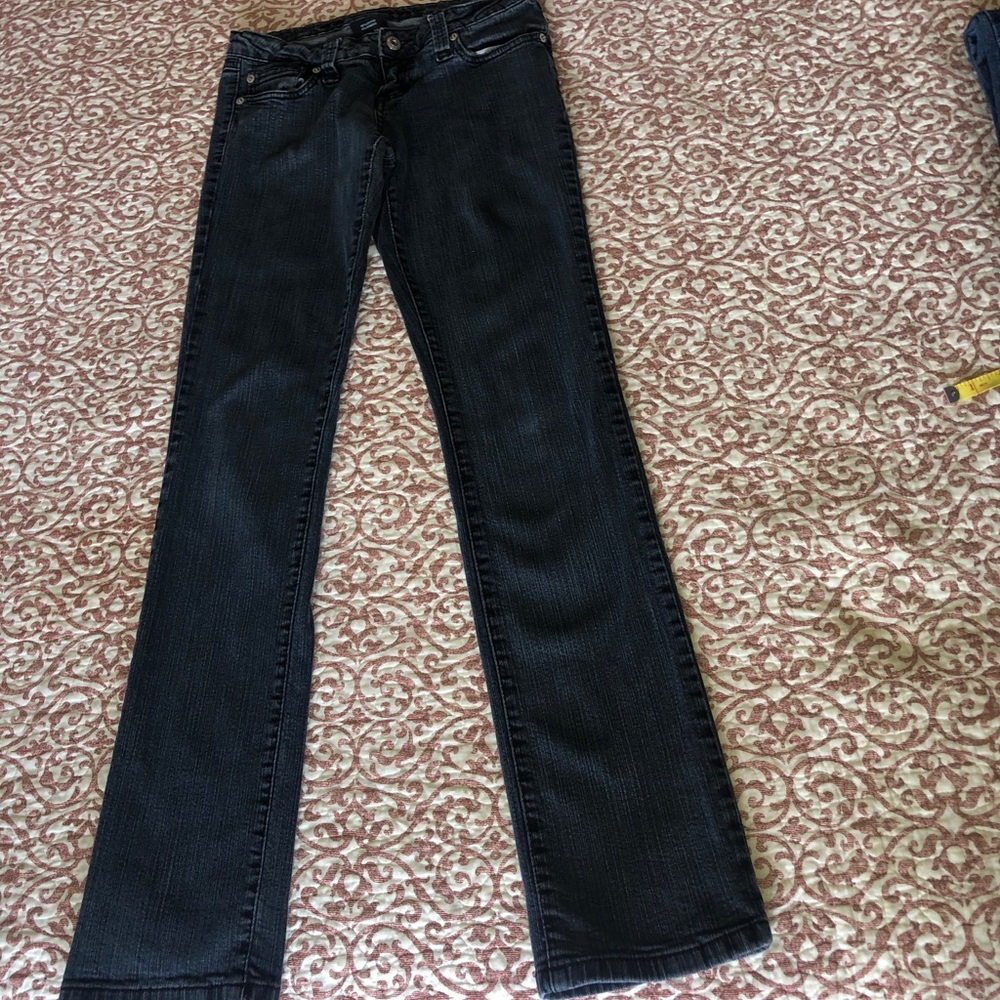 Blue Asphalt black jean size 5R